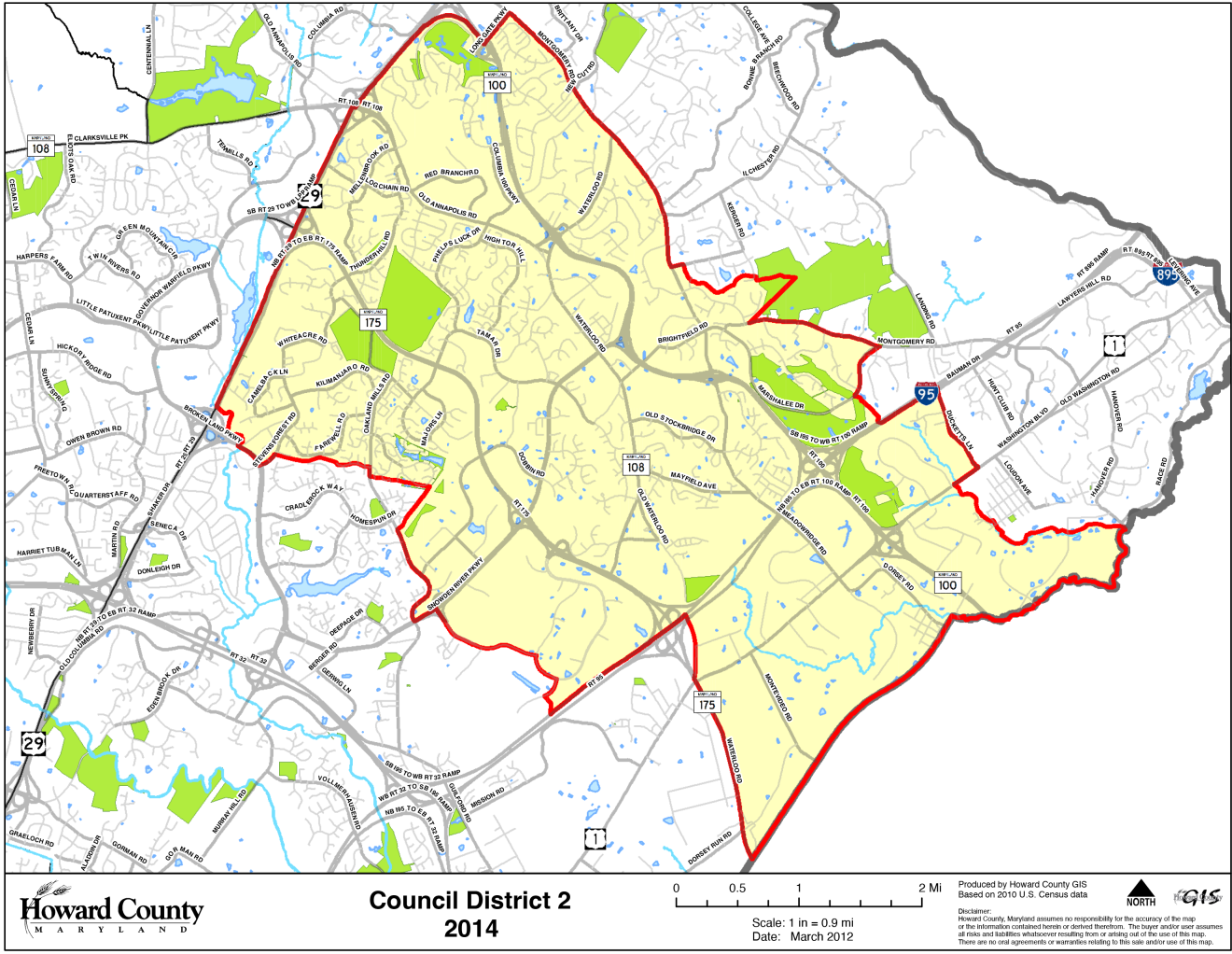 District 2 Map