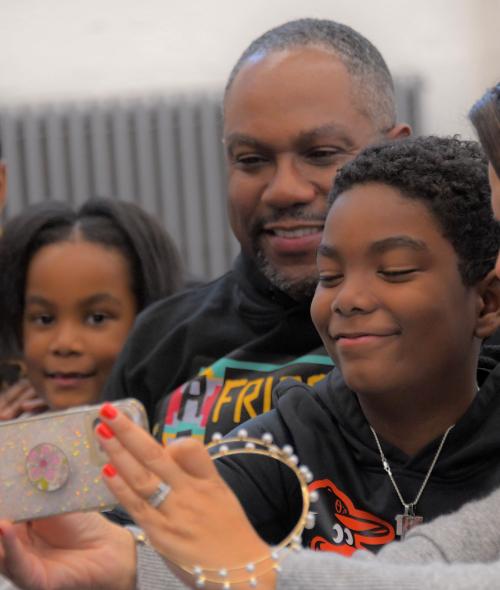 Dr. Jones at Howard County Kwanza Celebration